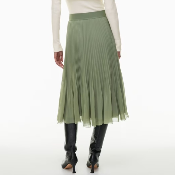 Wilfred Twirl pleated midi skirt S - Picture 15 of 16